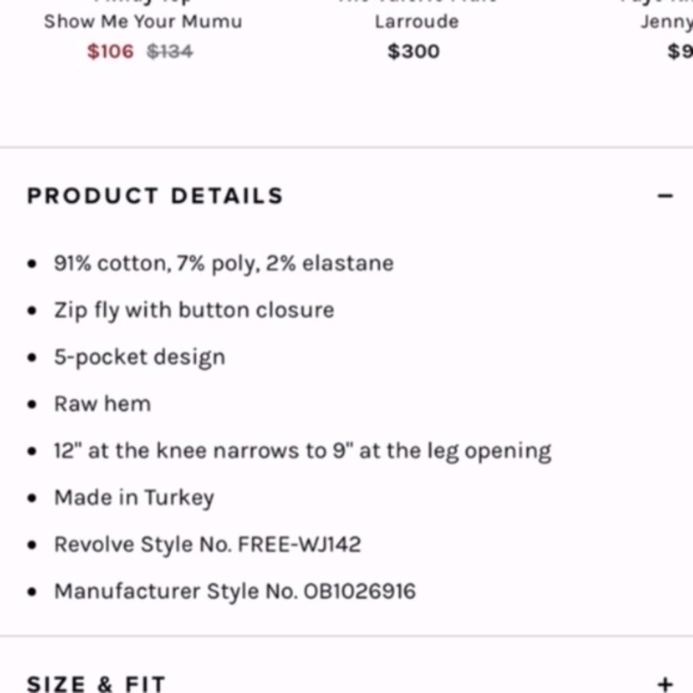 Revolve Free People High Rise Raw Hem Jegging Jean Cropped Skinny Two Faced 27 - Picture 4 of 9